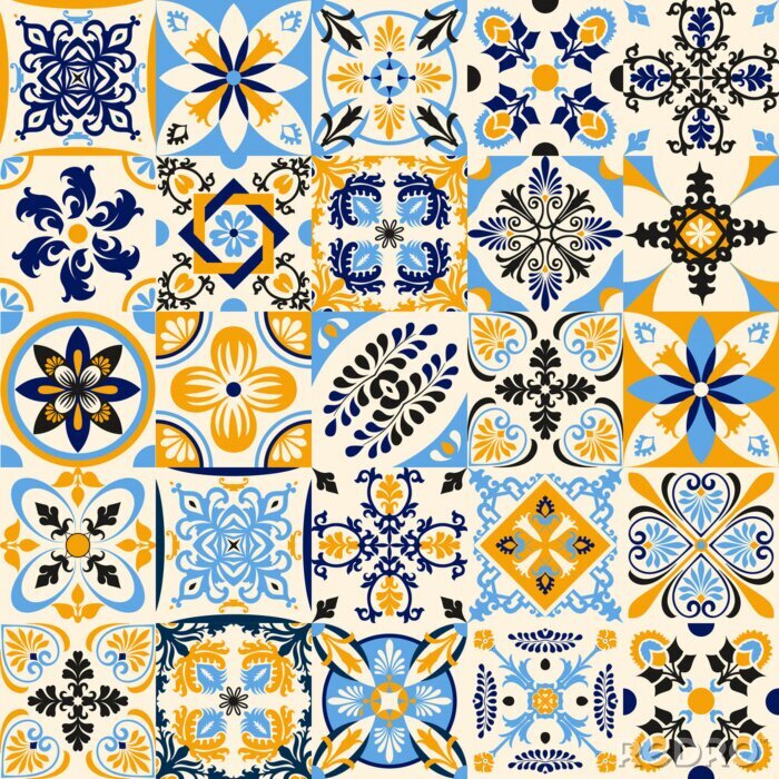 Sticker  Mosaïque azulejo