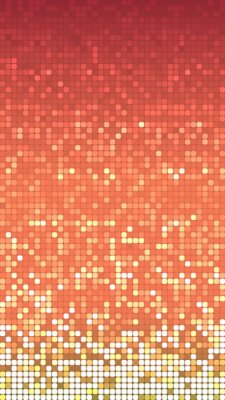 Sticker  Mosaïque colorée dans un style moderne