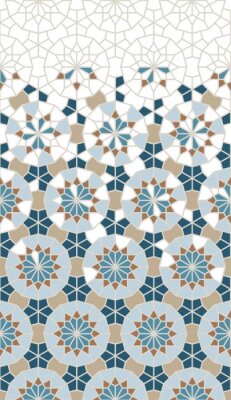 Sticker  Mosaïque dégradé de couleurs