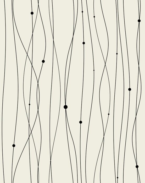 Sticker  Motif avec des lignes noires