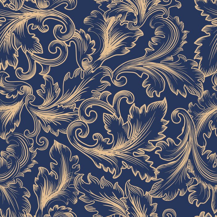 Sticker  Motif de l'époque baroque