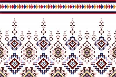 Sticker  Motif géométrique aztèque