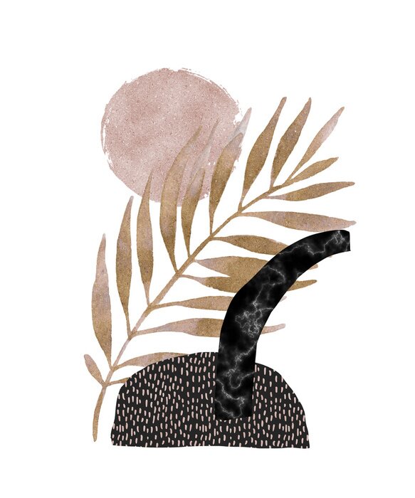 Sticker  Motif minimaliste en version XXL