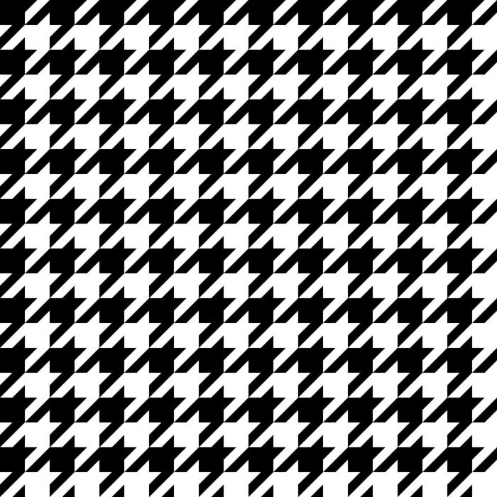 Sticker  Motif pied de poule