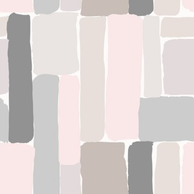 Motif poudré avec des rayures et des formes