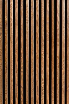 Sticker  Motif tendance lattes de bois