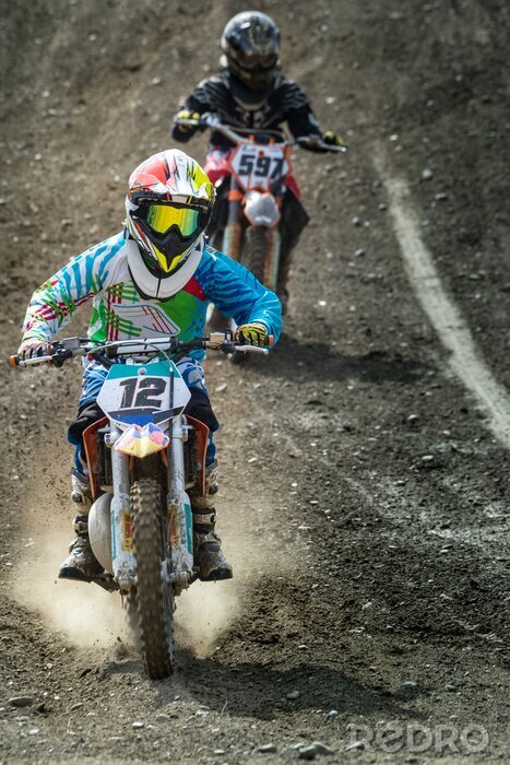 Sticker  motocross juniors