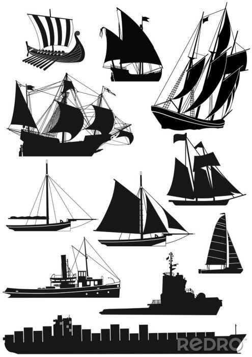 Sticker  Navires et voiliers