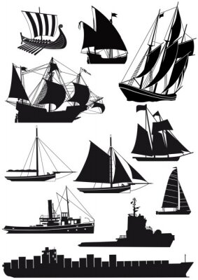 Sticker  Navires et voiliers