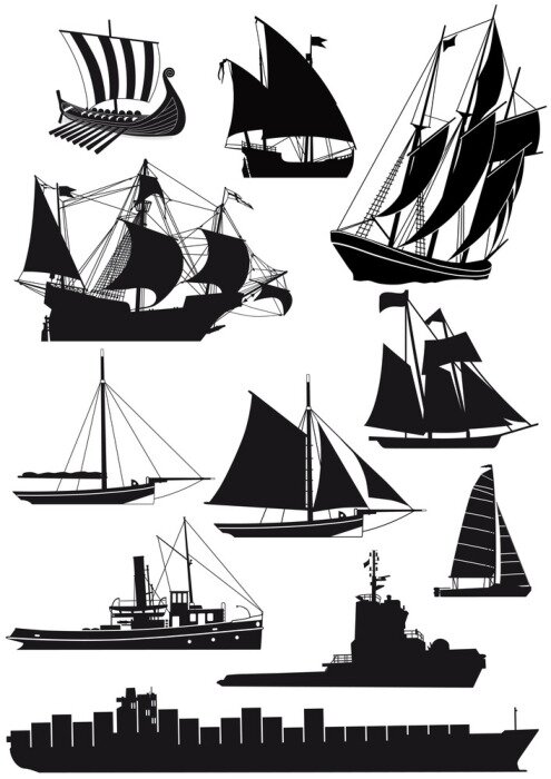 Sticker  Navires et voiliers