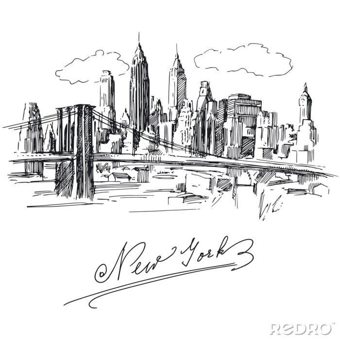 Sticker  New York