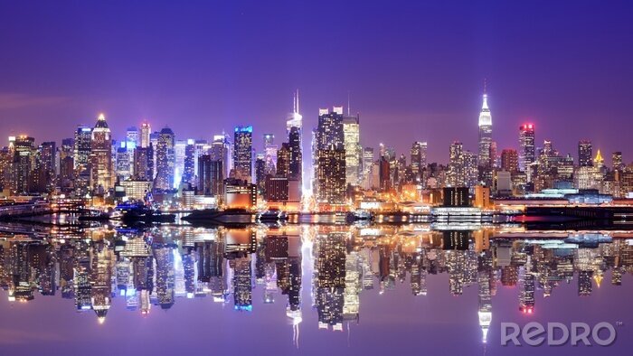 Sticker  New York vue par la fenêtre