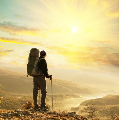 Nordic walking en montagne