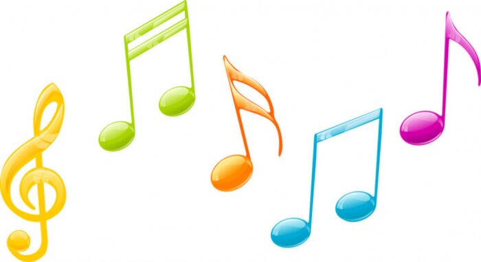 Sticker  Notes de musique