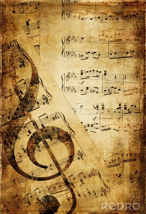 Sticker  Notes de papier rétro