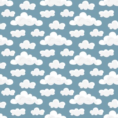 Sticker  Nuages version cartoon