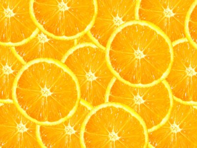 Sticker  oranges