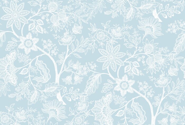 Sticker  Ornement floral délicat