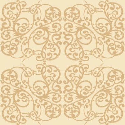 Sticker  Ornement Seamless Floral Pattern 2