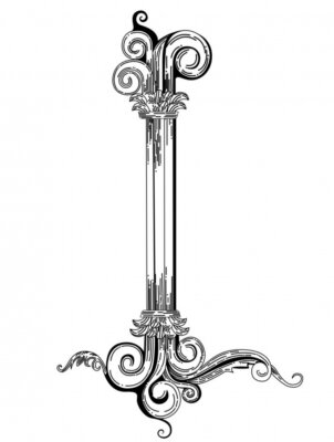 Sticker  Ornement vintage