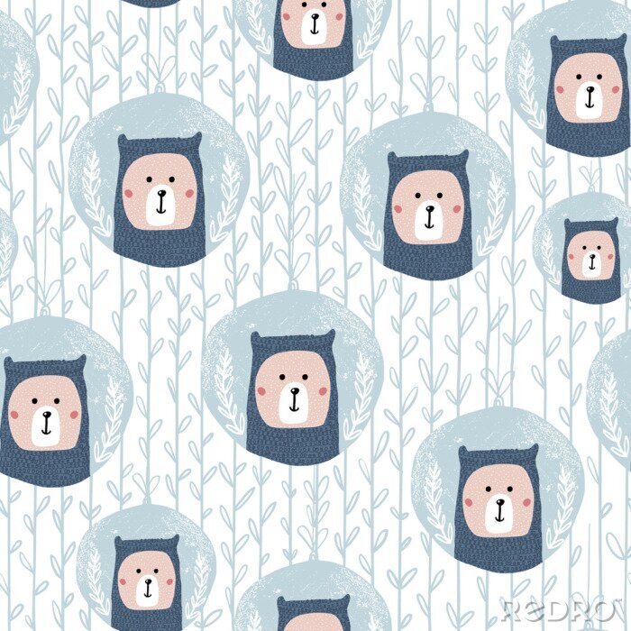 Sticker  Ours style scandinave