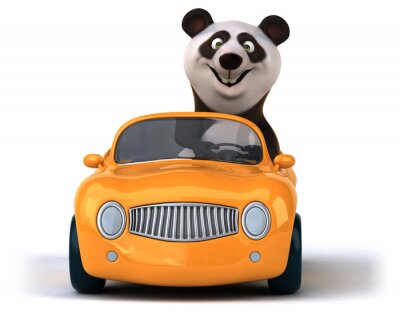 Sticker  panda Fun