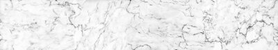 Sticker  Panorama white marble stone texture for background or luxurious tiles floor and wallpaper decorative design