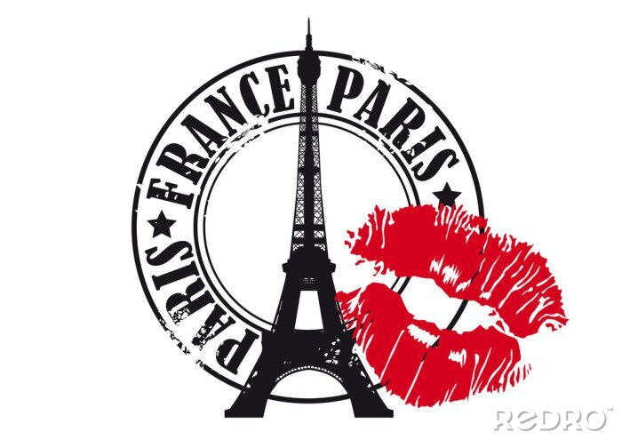Sticker  PARIS_KISS