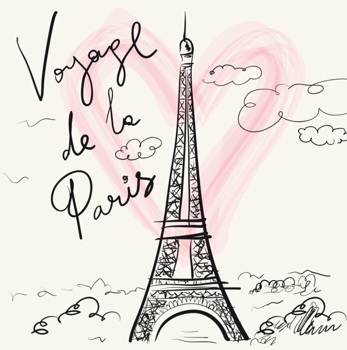 Sticker  Paris la Tour Eiffel