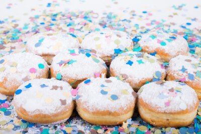 Sticker  Partygebäck berliner ballen