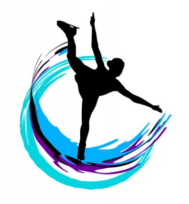 Sticker  Patinage artistique - 27