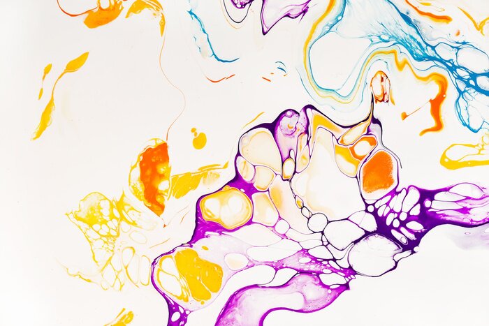 Sticker  Peintures mixtes