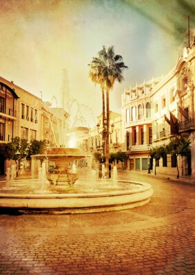 Photo rétro de l'Espagne