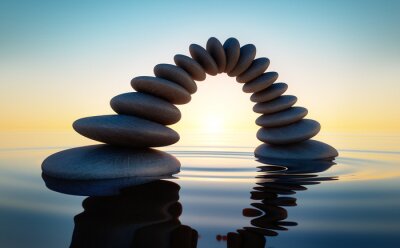 Sticker  Pierre dans la mer