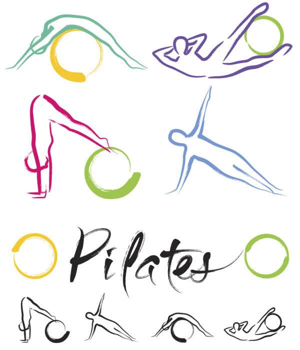 Sticker  pilates
