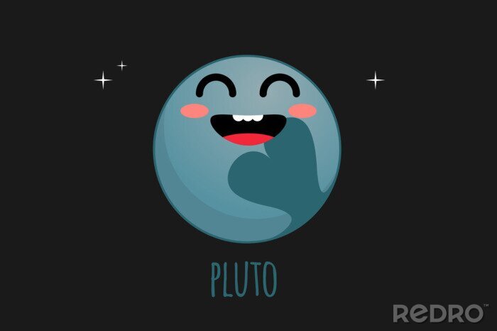 Sticker  Planète enfants sourire oeuvre de Pluton