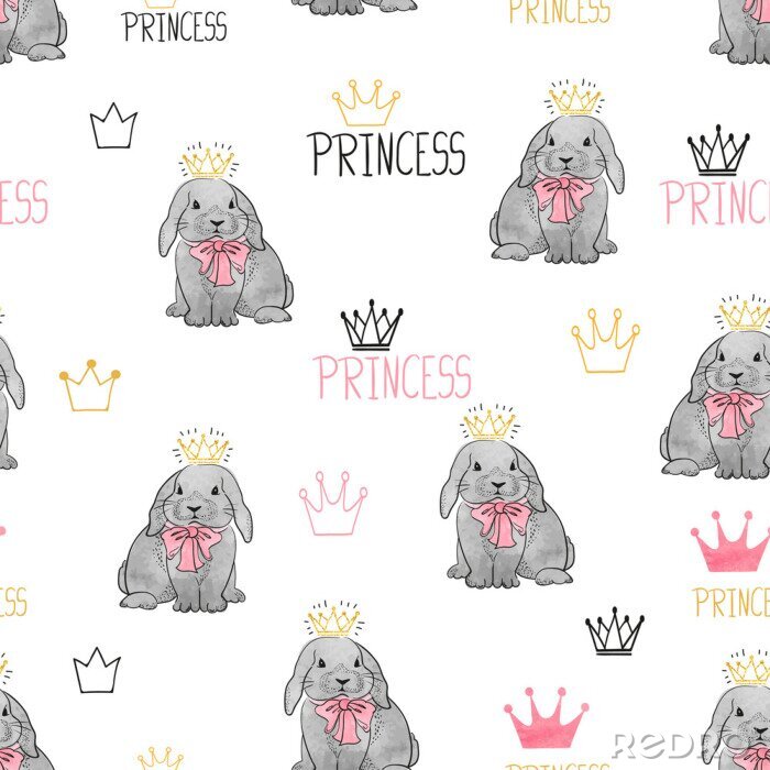 Sticker  Princesses des lapins
