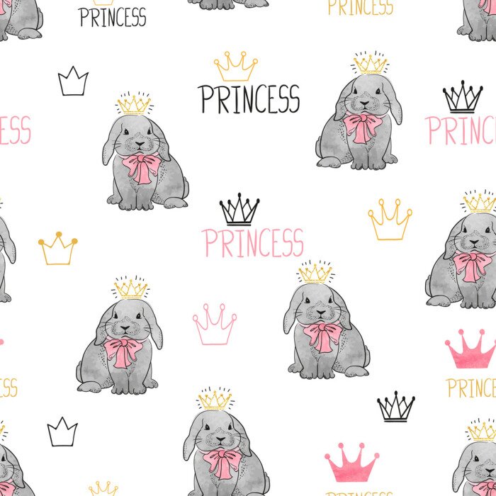 Sticker  Princesses des lapins