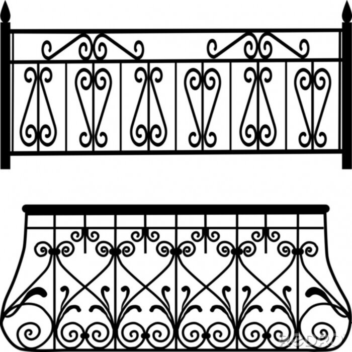 Sticker  Rampes de balcon