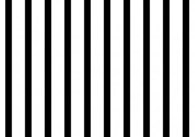 Sticker  Rayures noires et blanches