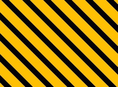 Sticker  Rayures noires oranges