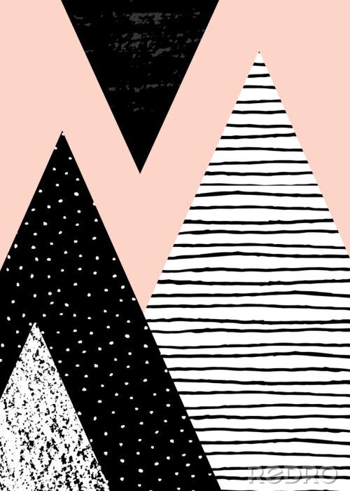 Sticker  Résumé, géométrique, paysage