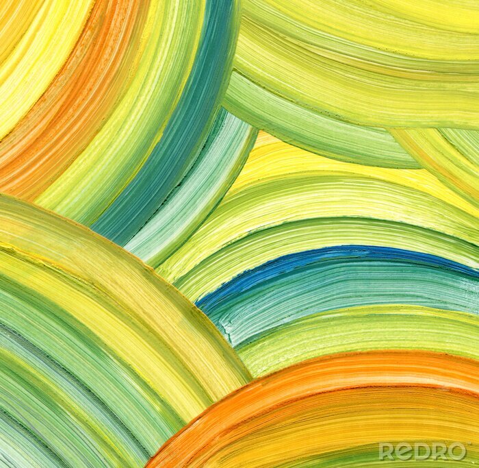 Sticker  Résumé peinture acrylique fond