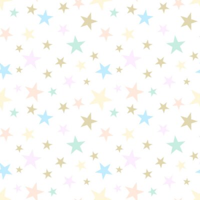 Sticker  Résumé, seamless, modèle, étoiles