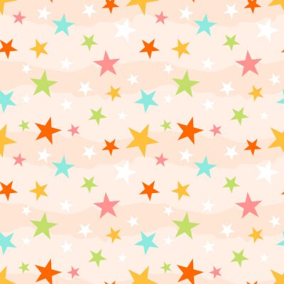 Sticker  Résumé, seamless, modèle, étoiles