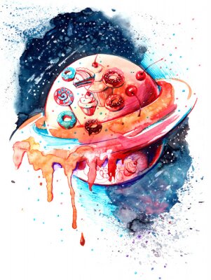 Sticker  rêver dent sucrée