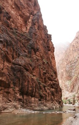 Rivière dans la vallée du canyon