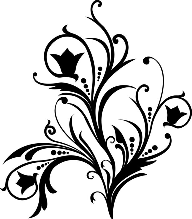 Sticker  rouleau, cartouche, décor