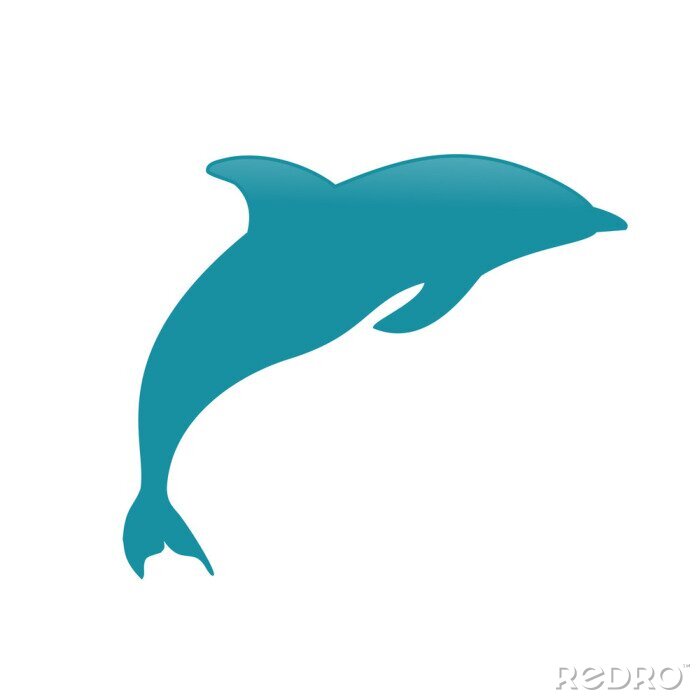 Sticker  sauter, dauphin