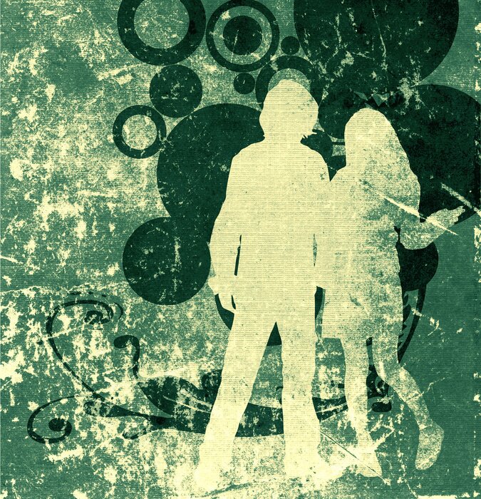 Sticker  scène urbaine